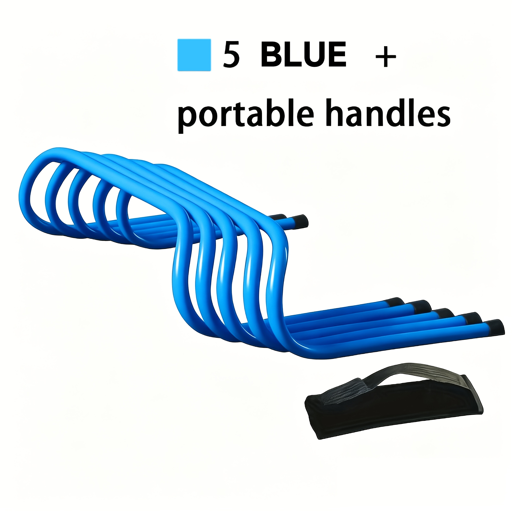 Image of 5pcs Set - 15cm Hurdle Speed Training Durable Training Equipment Football Basketball Training Equipment