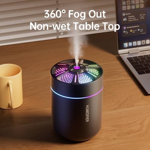 180ml mini air humidifier diffuser essential oil fragrance sprayer home bedroom car silent humidifier gift