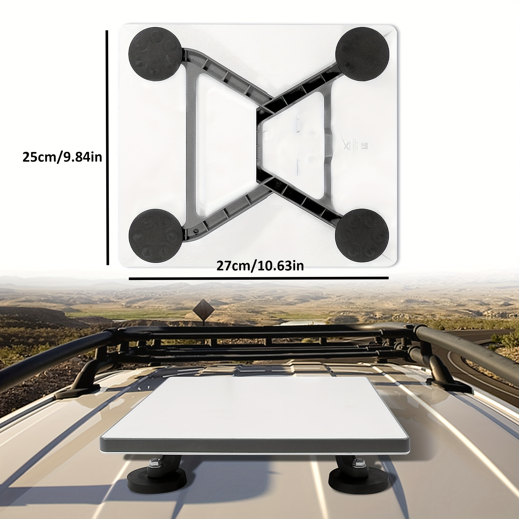 starlink mini magnetic car roof mount quick release durable aluminum alloy kit for rvs boats yachts trucks Product details 4