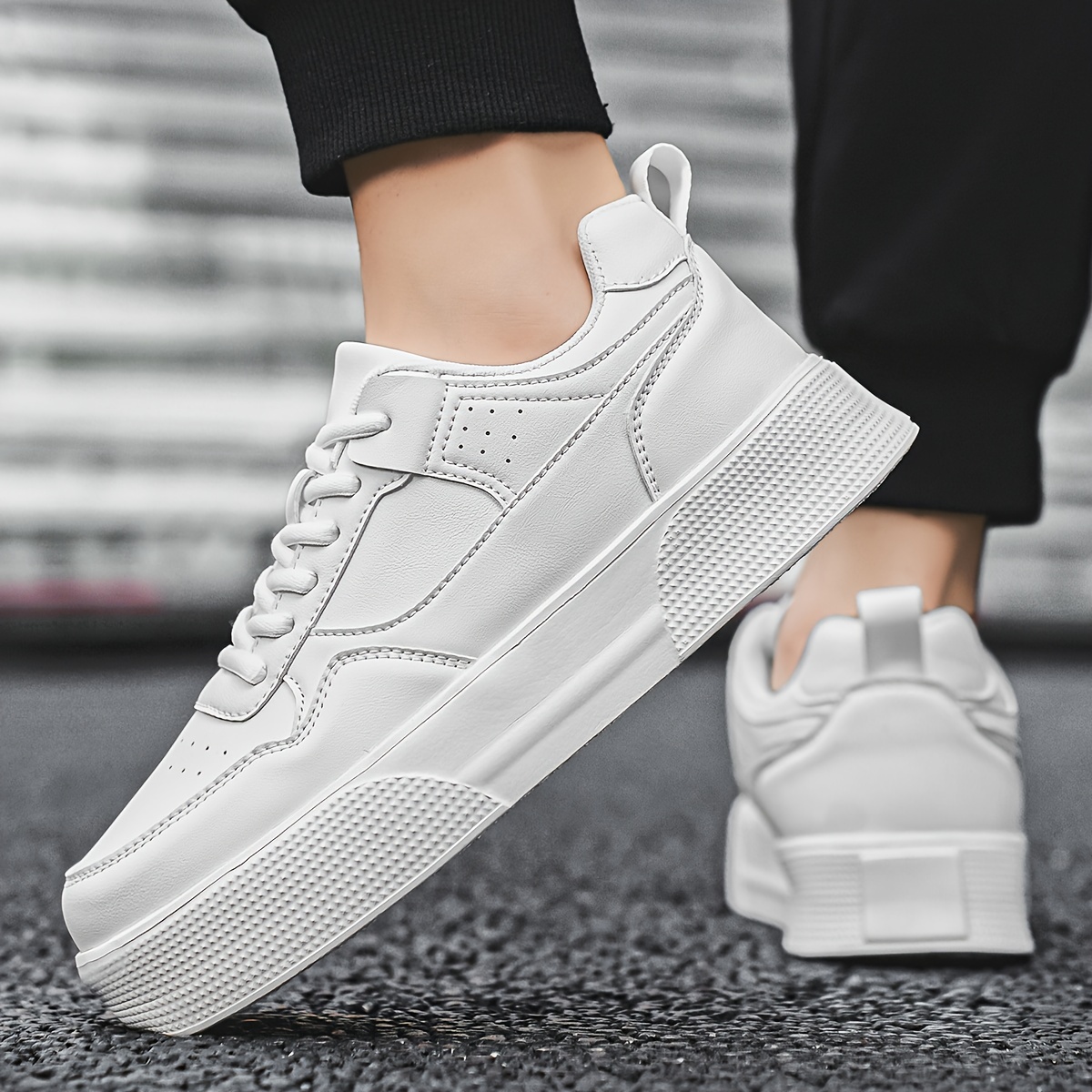 Zapatos Deportivas Tenis Blancos A La Moda Zapatos Blancos De Moda