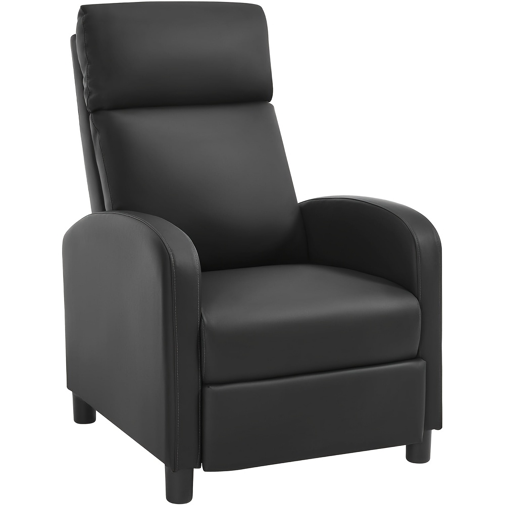 Image of Lounge Chair, Tv Armchair, Reading Chair, Reclining Lounge Chair, Armchair, Living Room Bedroom, Faux Leather