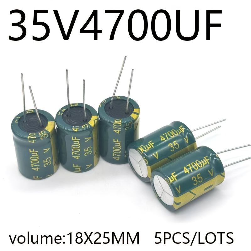 ALUMINUM ELECTROLYTIC CAPACITOR 4700UF 35V 20% RADIAL 478CKS035M