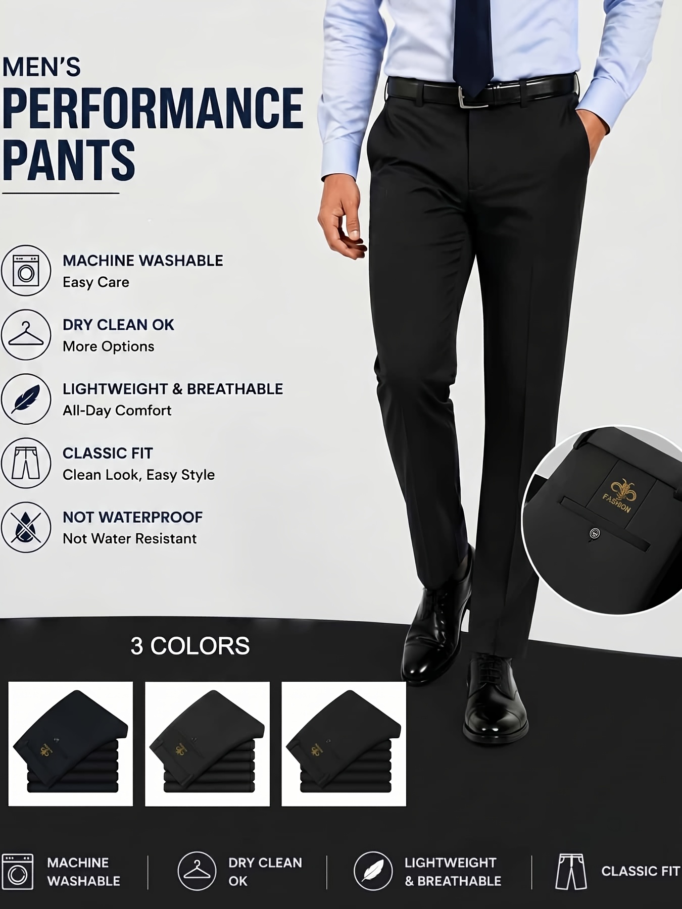 golf pants men sold on Temu Australia