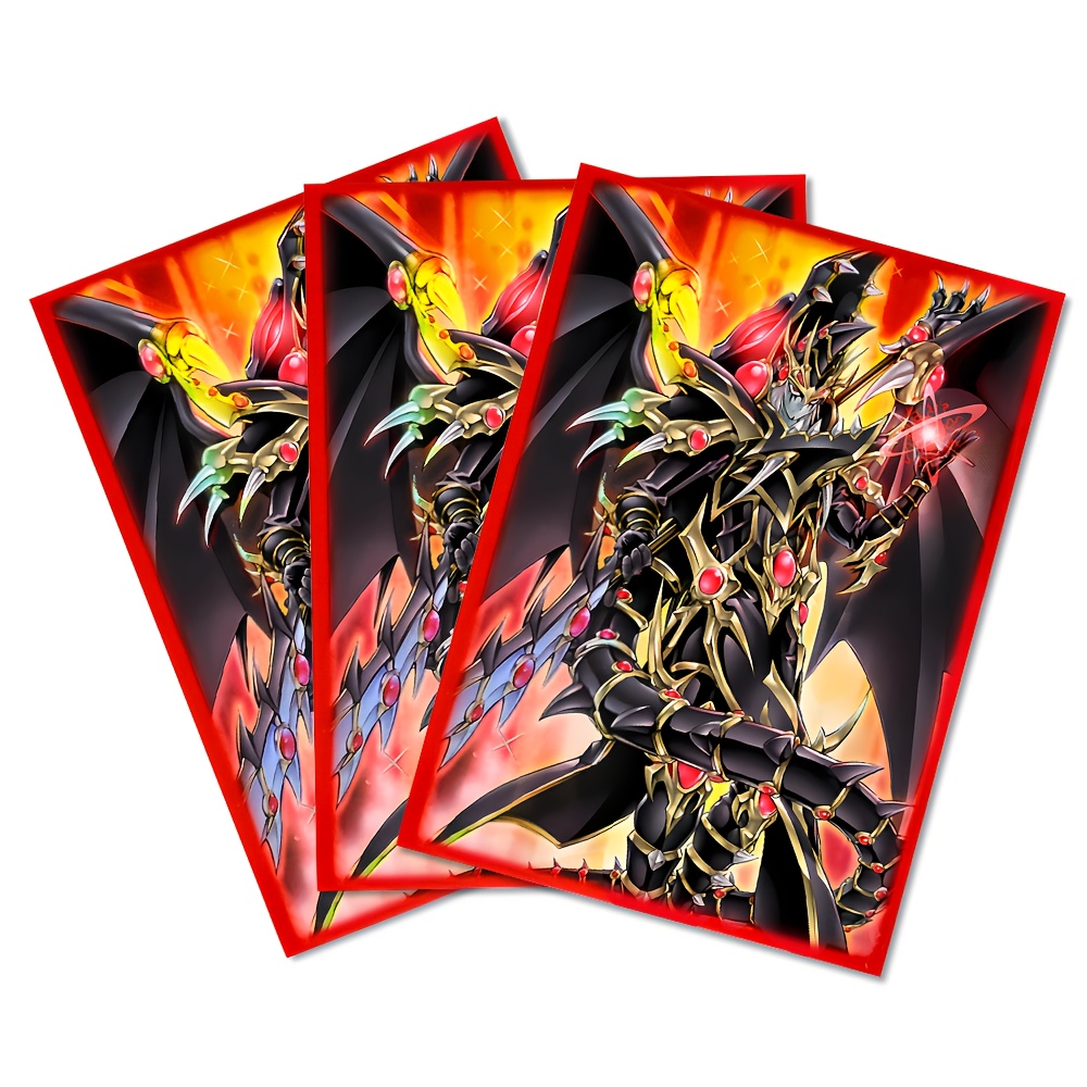 50pcs pack 63 90mm flash card sleeves anime - Temu Brazil