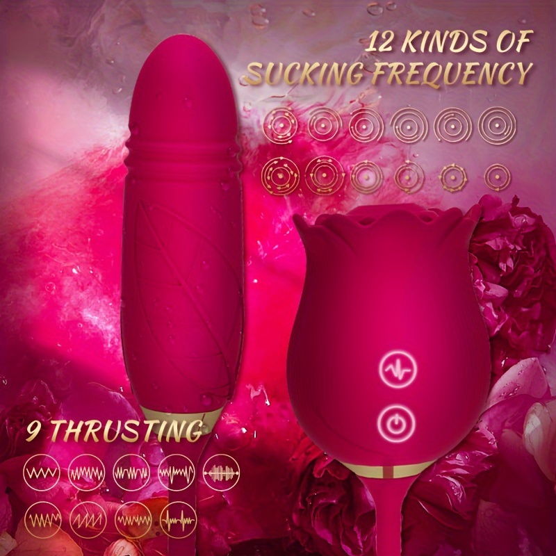 1 Pieza Vibrador Mujer Juguete Sexual Rosa Estimulador - Temu