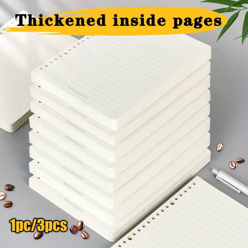 1pc 3pcspcs a5 b5 loose paper refills removable pages suitable for binders matte binder sheets for office journal portable page inserts
