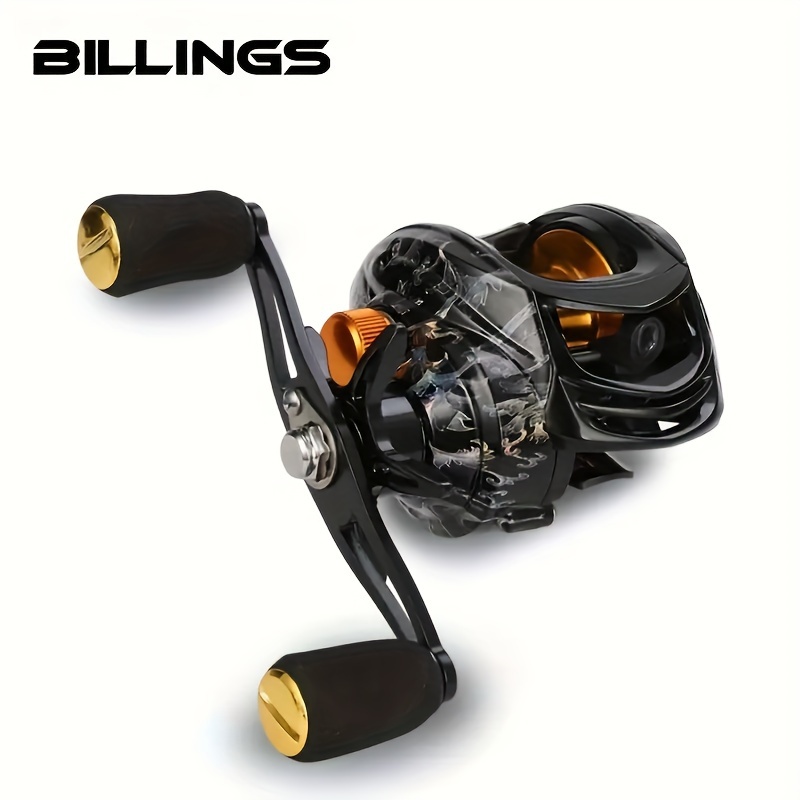 

Billings Vs200 Series, 7.2:1 Gear Ratio, 18lb Max Drag, Baitcasting Reel For Freshwater Saltwater, Fishing Tackles