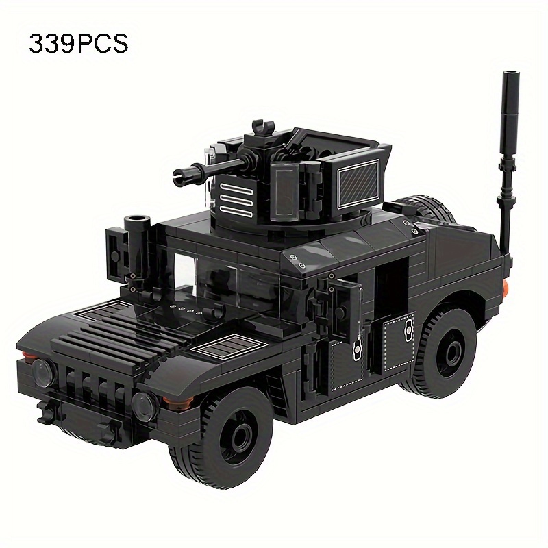 

339pcs Particle Assembly Block Black Car Model Toy Puzzle Assembly Car Model Birthday Gift Holiday Gift