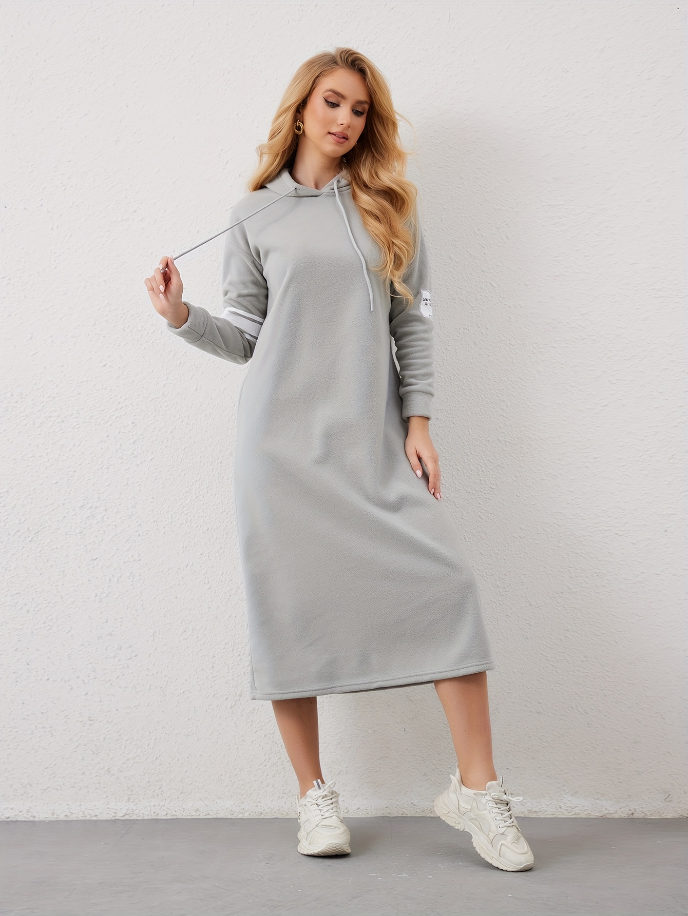 solid cable knit sweater dress, elegant long sleeve a line mini dress,  women's clothing | Free Shipping On Items Shipped From Temu | Temu Australia