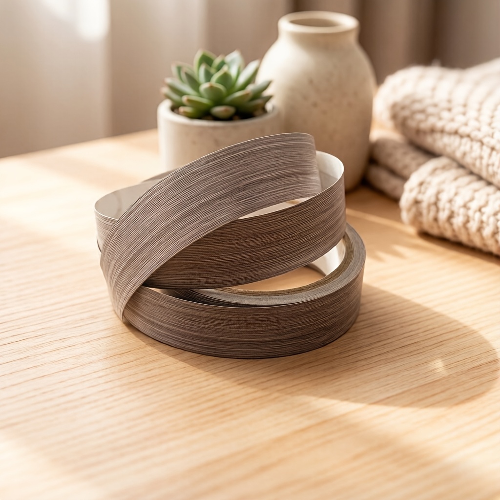 Imitation Wood Grain Self-Adhesive PVC Edge Banding