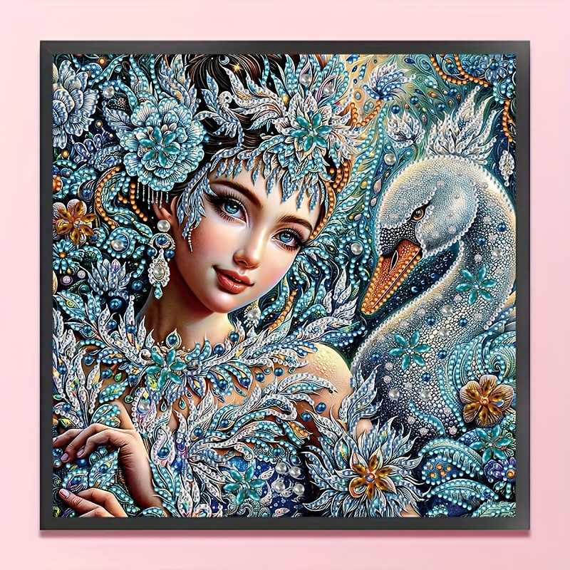 Diamond Painting Kit Adulte, Femme Geisha Peinture Diamant Enfant