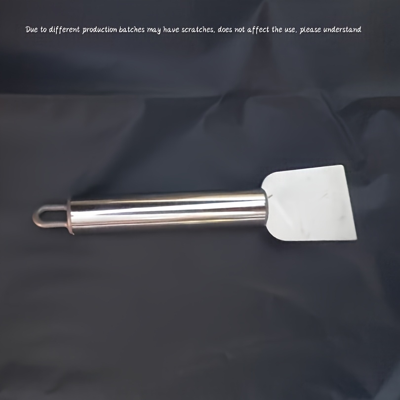 Stainless Steel Scraper Durable Stainless Steel Multi-Purpose Cleaning Scraper | Efficient Kitchen Tool for Cooktop and Pan Cleaning, Ideal for Home, Bathroom, and Car Use, Kitchen Cleaning Supplies 4 Stainless Steel Scraper Durable Stainless Steel Multi-Purpose Cleaning Scraper | Efficient Kitchen Tool for Cooktop and Pan Cleaning, Ideal for Home, Bathroom, and Car Use, Kitchen Cleaning Supplies - Image 4