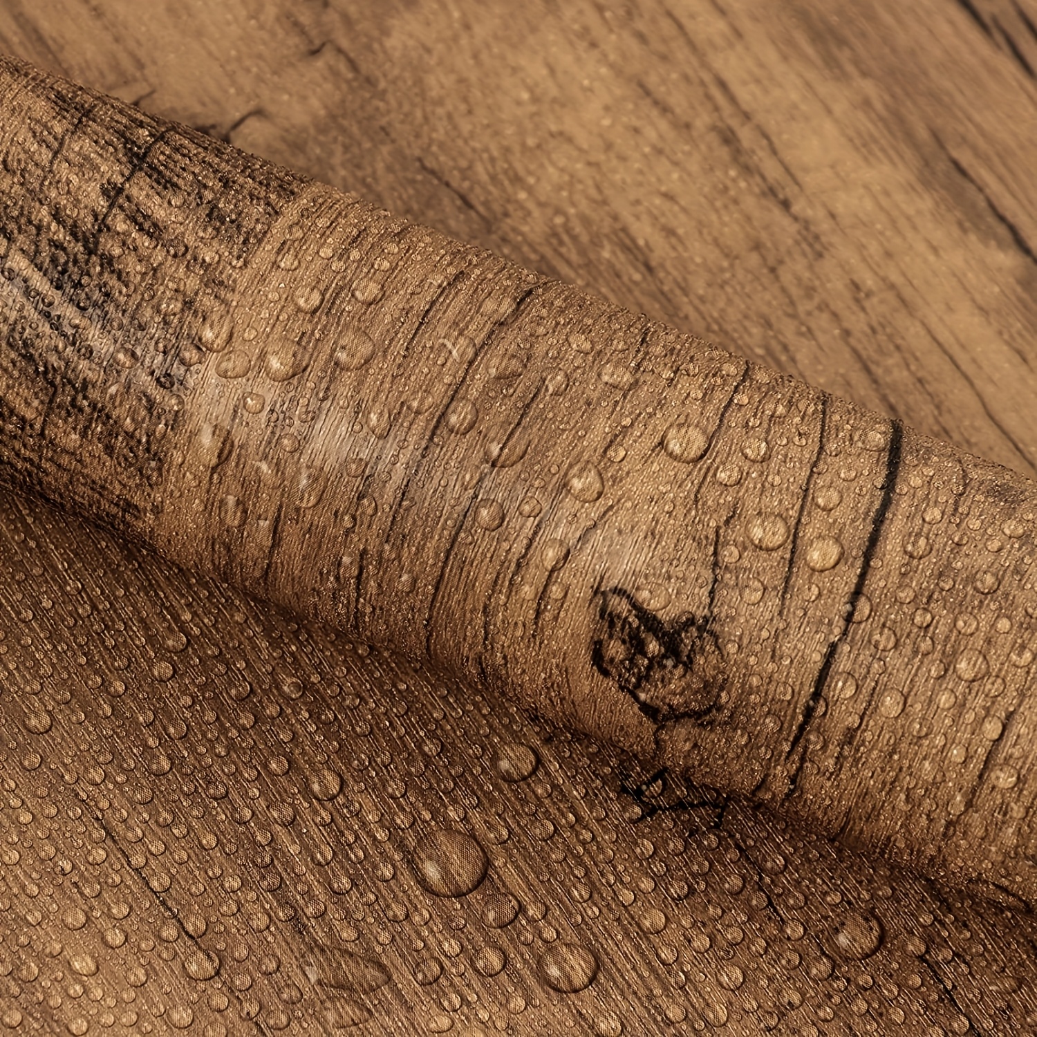 Image of Waterproof Vinyl For Kitchen Self-adhesive Wood Grain Wallpaper - & Remove For Kitchen Countertops And Furniture Makeover, Masonry And Furniture Renovation Options Furniture Makeover Pvc Material