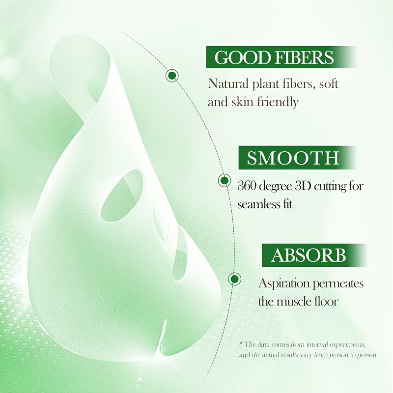 3-6pcs Unisex Adult Aloe Vera Facial Masks - Moisturizing Face Sheets with Glycerin, Nicotinamide & Trehalose - Alcohol-Free, Fragrance-Free, All Light Beige Types - Hydrating Home & Travel Skincare Set