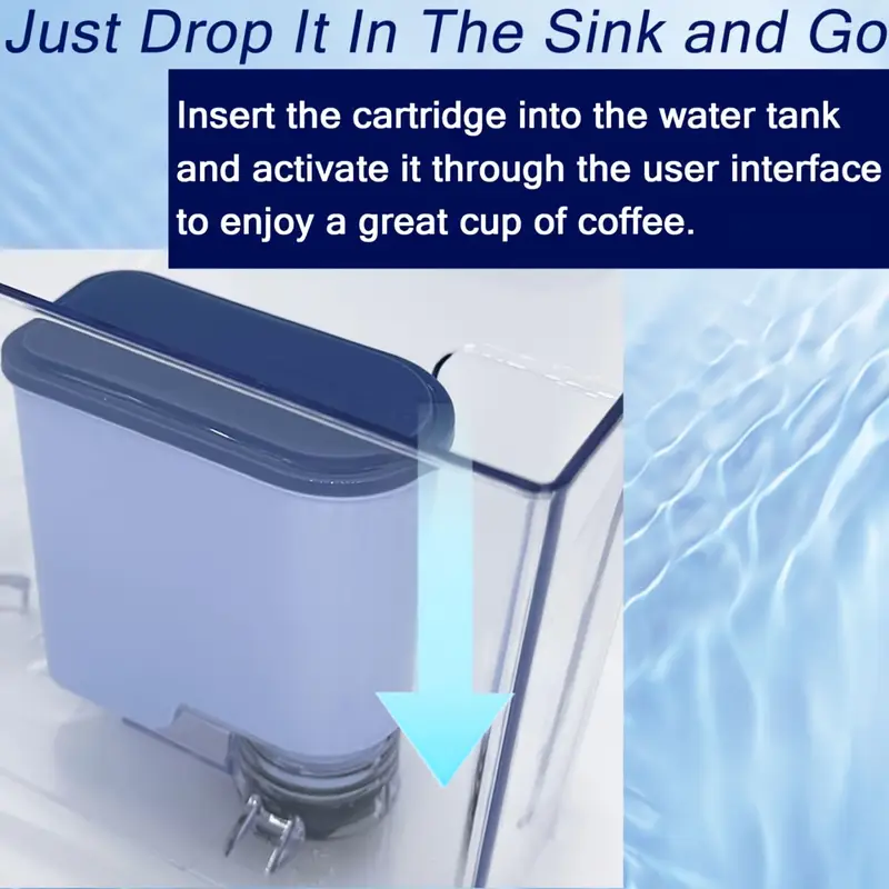 Filtro Acqua Macchina Caffè Filtro Acqua Anticalcare Per Macchine Caffè Philips E Saeco - Wessper CA6903 Aquaclean - Confezione Da 3 Manutenzione Caffettiera - Foto 9