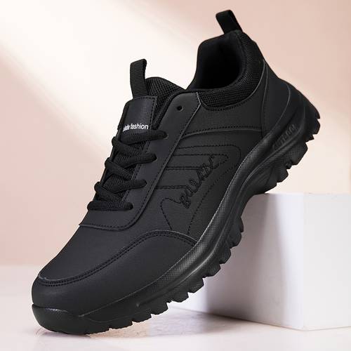 mens low top anti slip hiking sneakers suitable for trekking outdoor casual wear upper md sole lightweight terrain traction comfortable round toe for camping urban strolls and everyday use