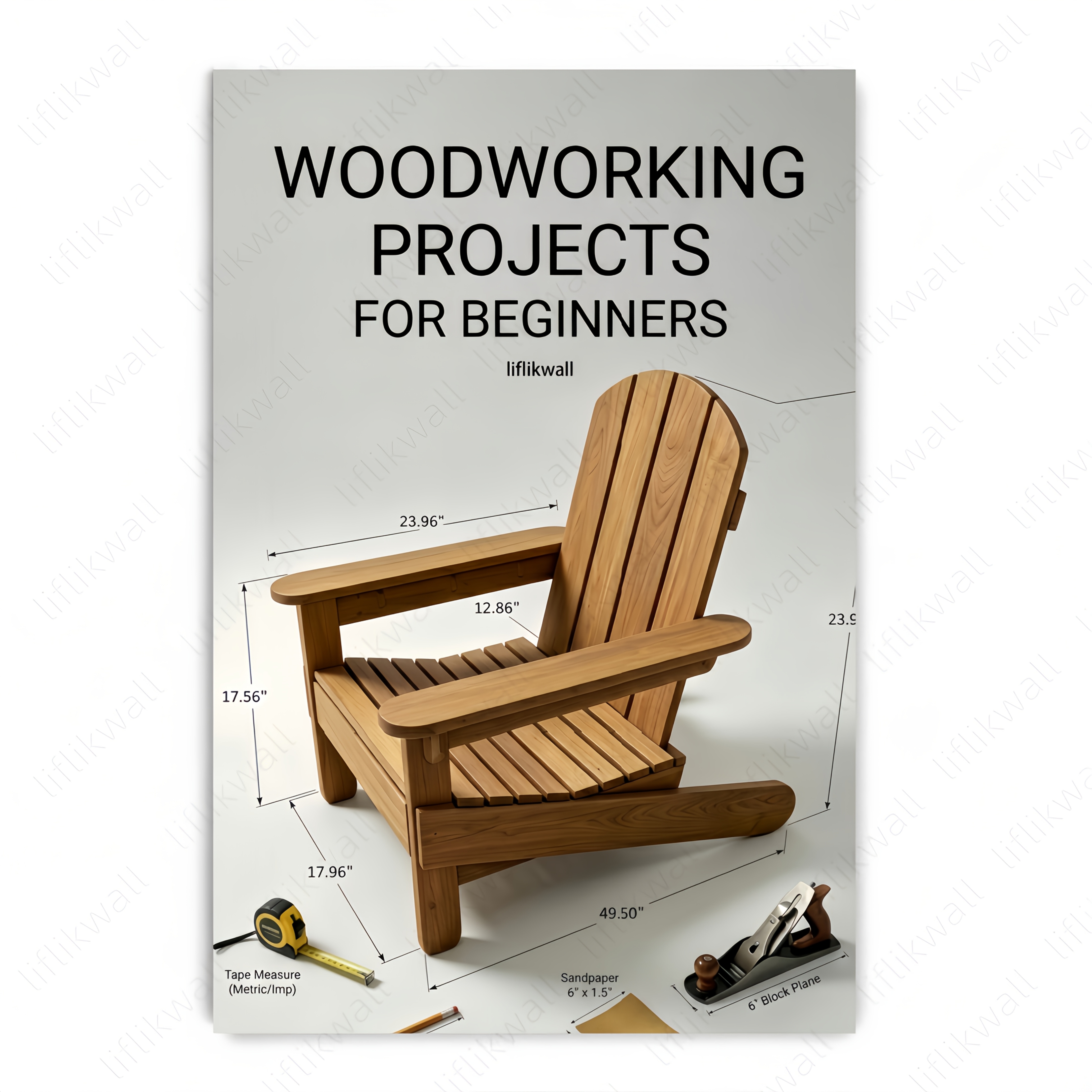 TEMU Manuel de tutoriel de meubles en bois : étapes de démontage et de production, livre de référence introductif pour les amateurs | Collection