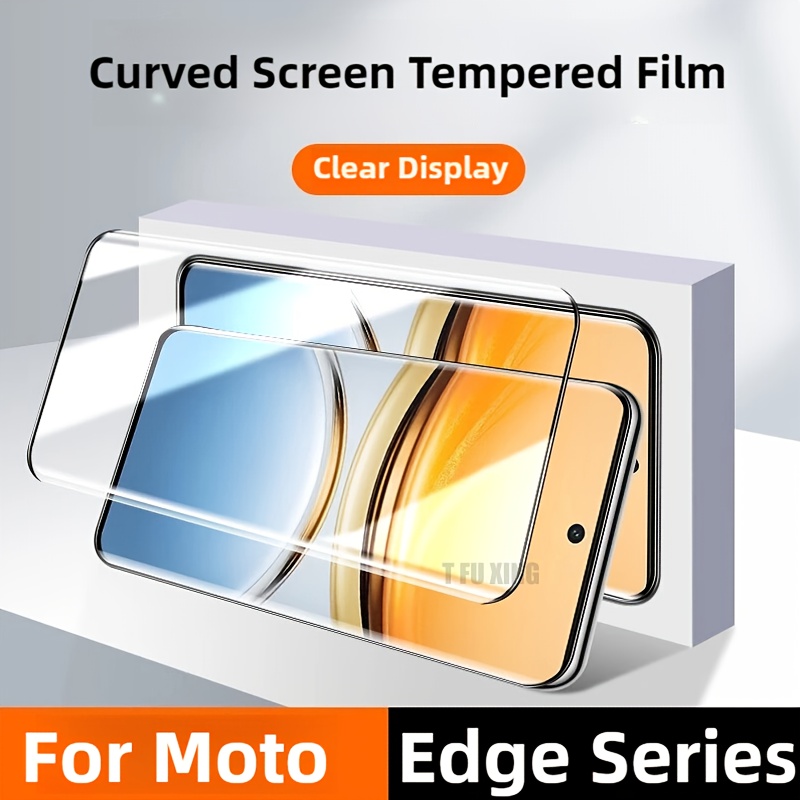 For Motorola Edge 30 Ultra Caseswill 3D Curved Tempered Glass Screen Protector