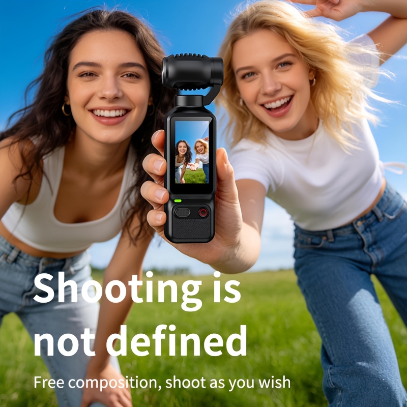 handheld camera 1080p video 1800mah battery 1 97 inch screen with 180 90 rotatable lens portable action camera suitable for vlogging Product details 5