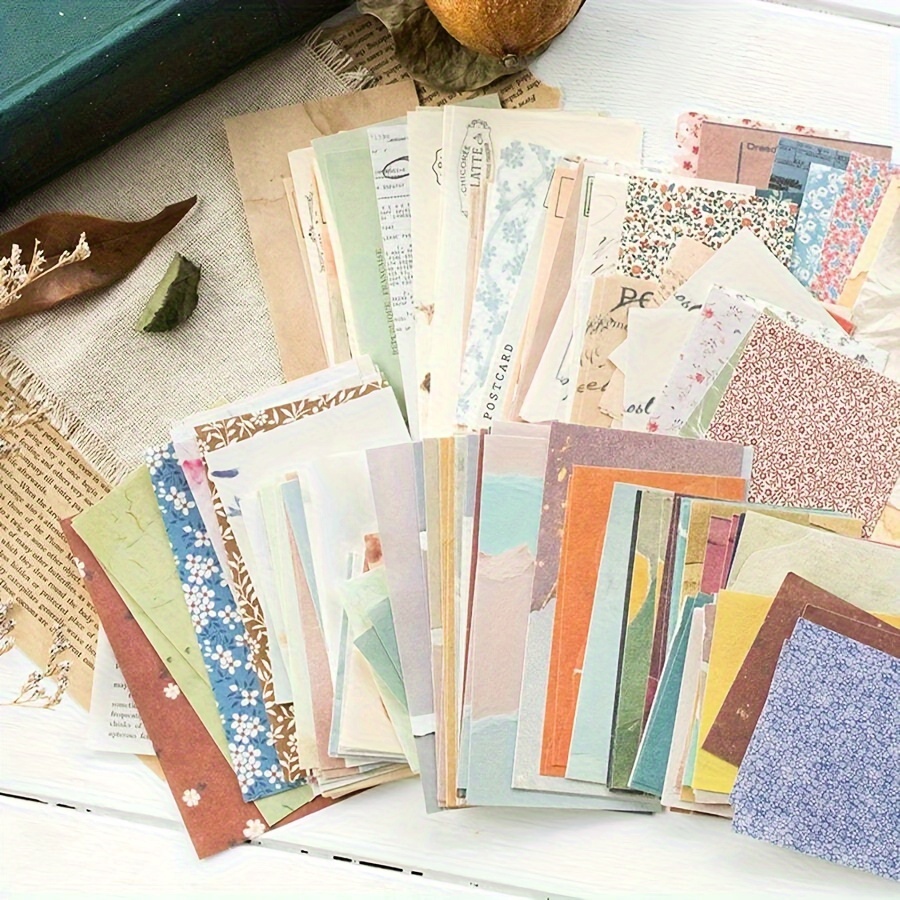 

360 Feuilles de Vintage pour Scrapbooking, Craft Décoratif Esthétique, pour Journalisation, Agenda, Bullet Journal, Artistiques DIY