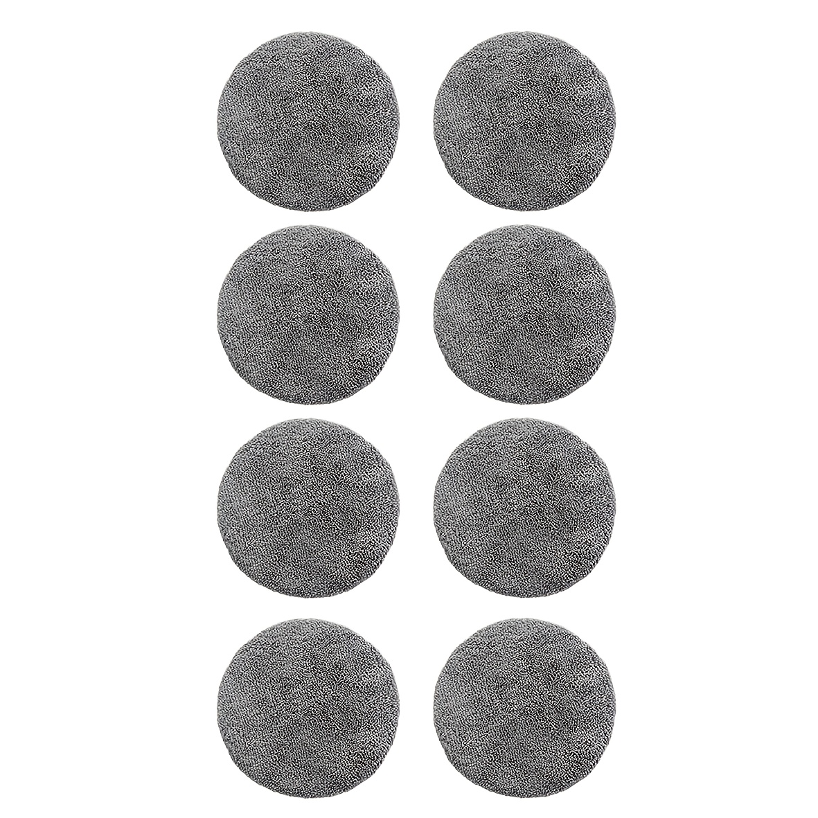 8pcs/12pcs Window Cleaning Robot Cloth Cover Replacement, Reusable Cleaning Cloth Cover, Washable Mop Cloth For Sweeping Robot Replacement Additions, Cleaning Supplies Additions, Home Cleaning Helper
