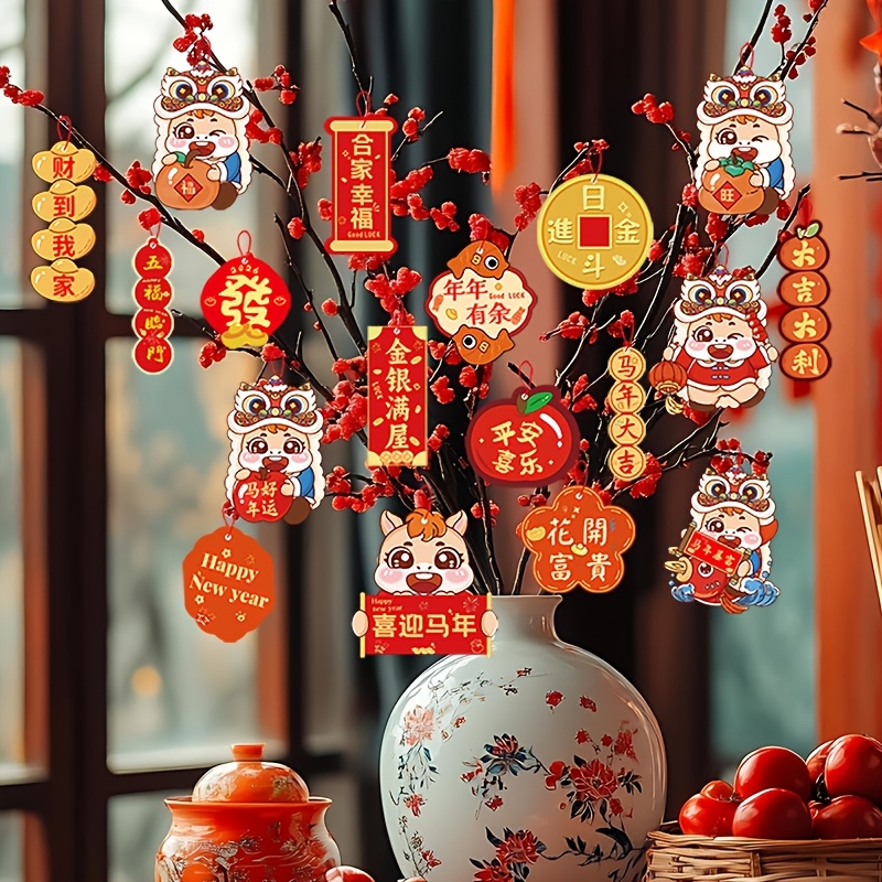 new year decorations sold on Temu United States