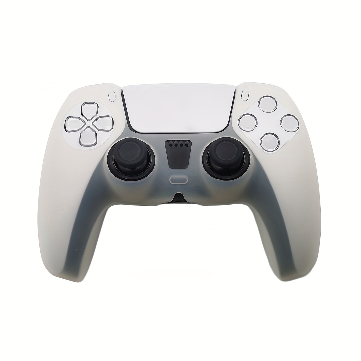 TEMU Per controller PS5. 1 custodia antiurto. con scanalature antiscivolo offre prestazioni migliori anti-scivolo e resistenti al sudore, migliorando
