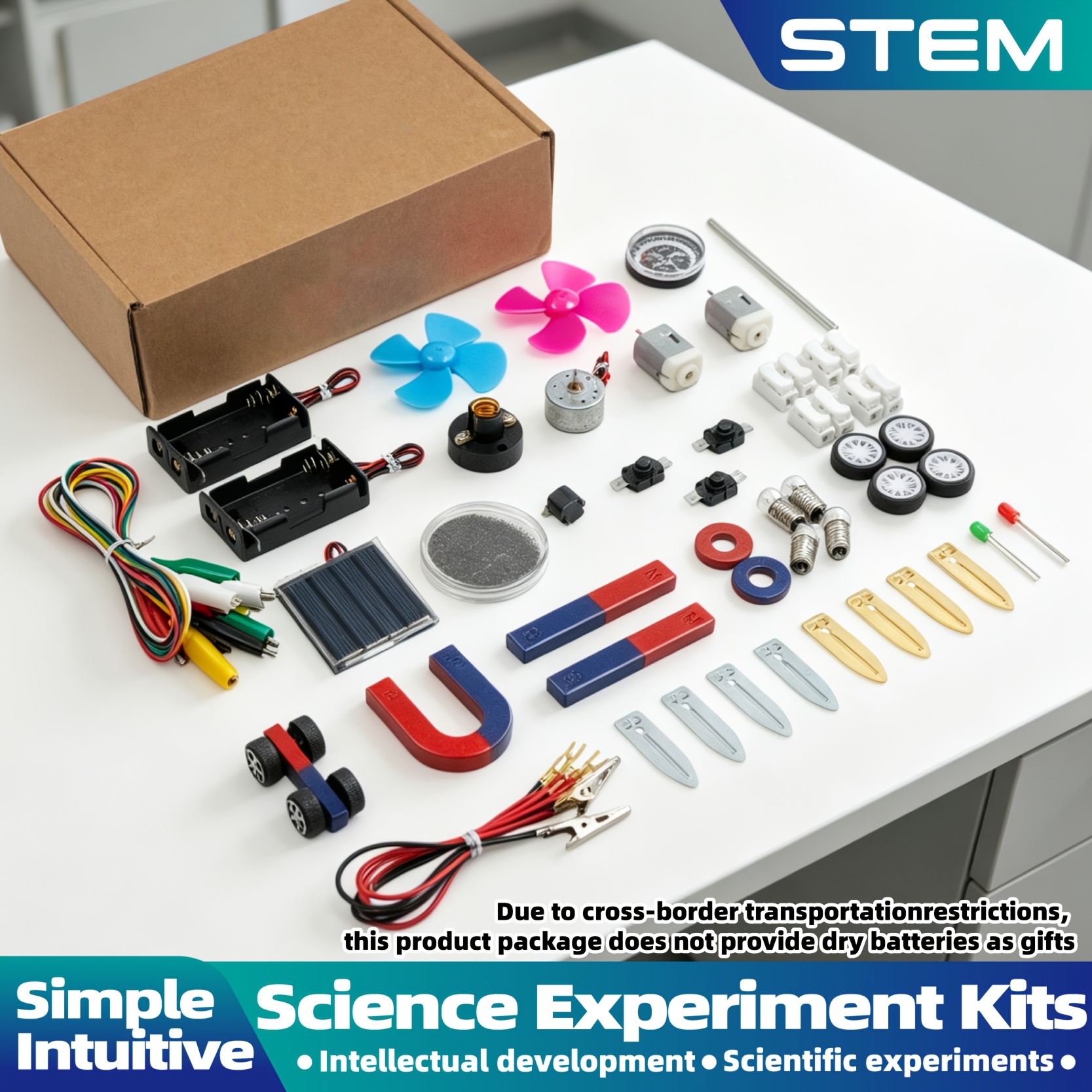 STEM izobraževalni znanstveni kompleti, eksperimenti z magnetno levitacijo, poučevanje sončne energije, eksperimenti s vezji, demonstracija