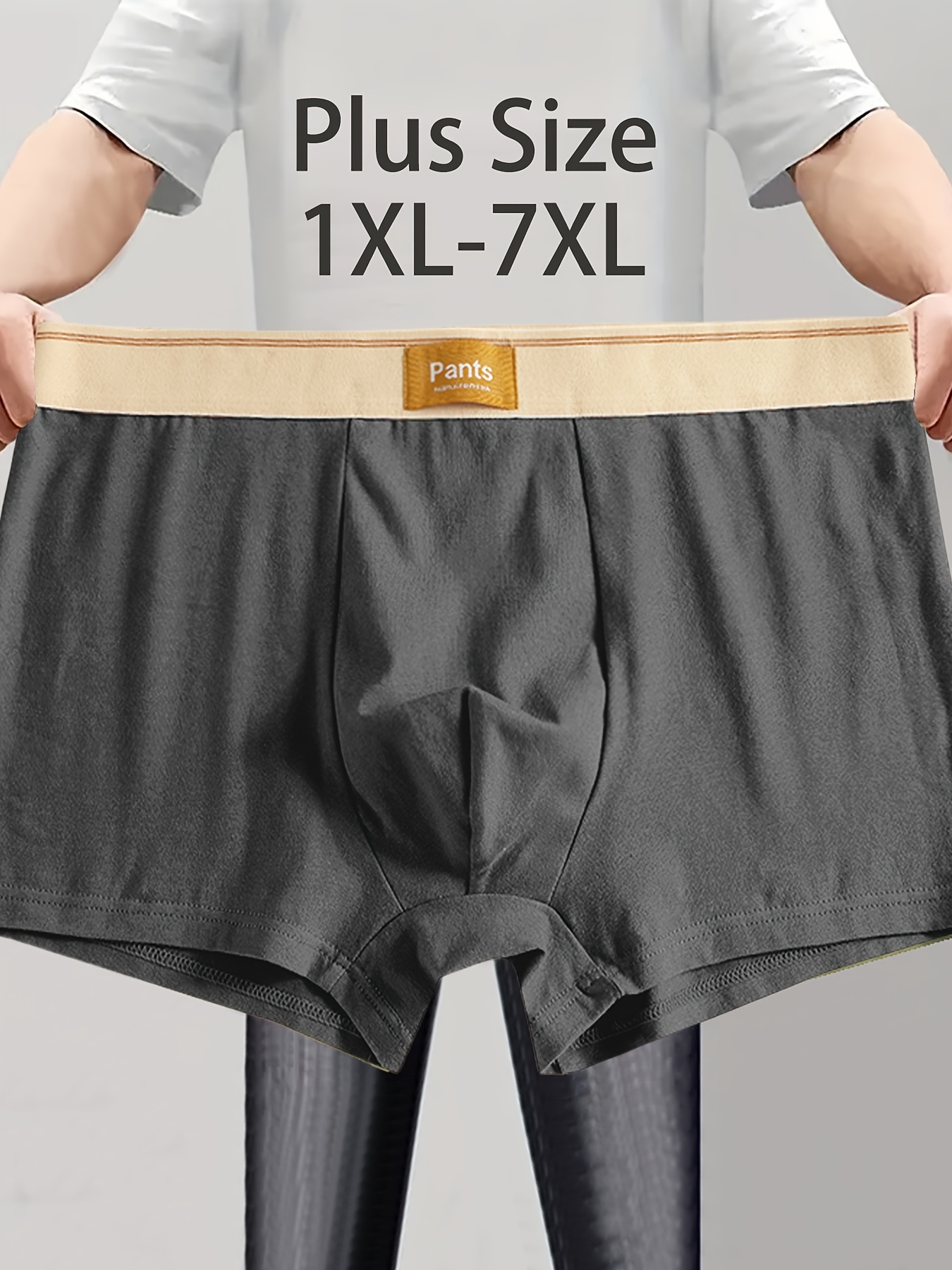 de Bóxers para Hombres, Talla ¡Cotton y Transpirable! Ideal Para  Padre Altos o PLUS SIZE