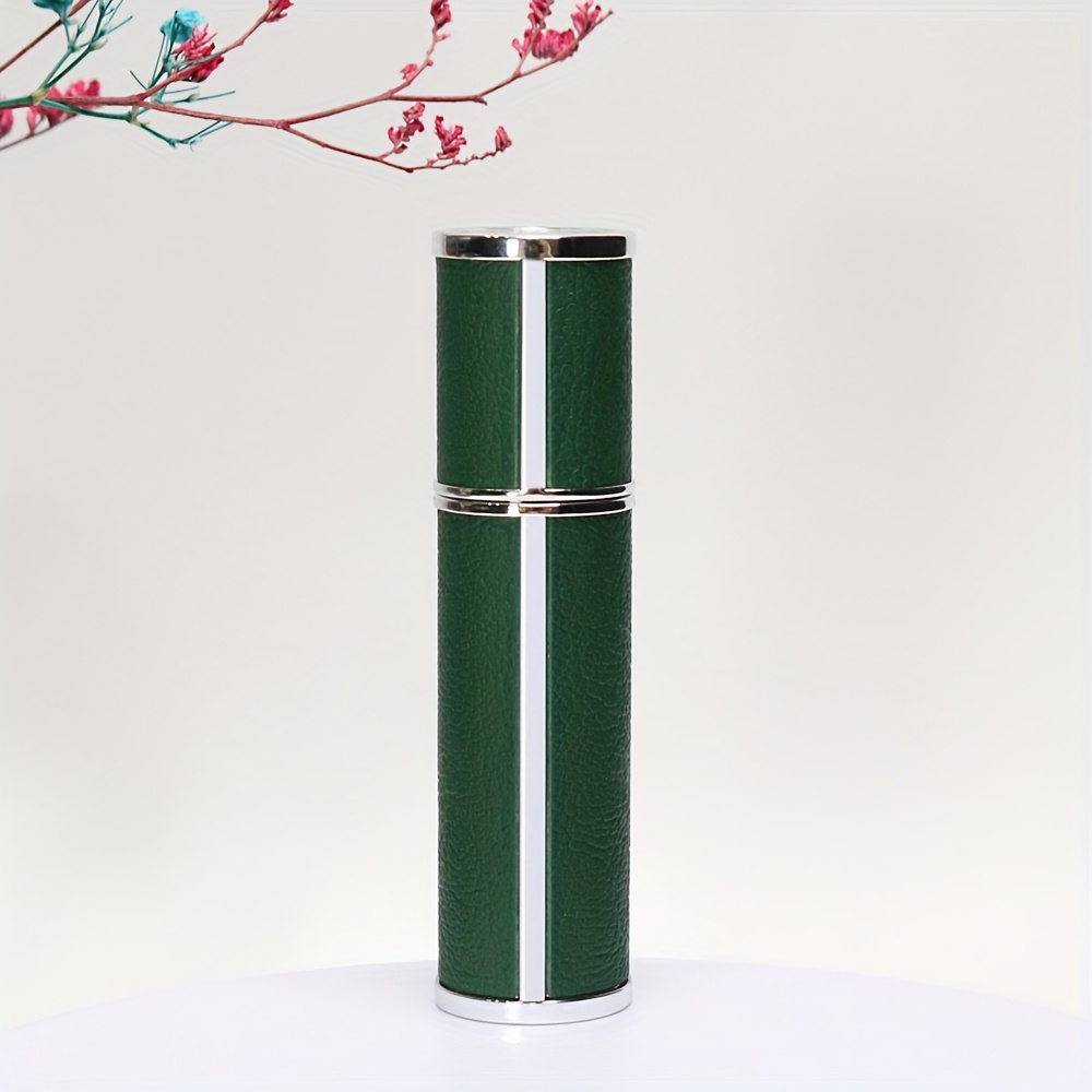 TEMU Leather Perfume Bottle, Perfume Refill Spray Bottle, 5ml Perfume Container, Bottom Refillable Perfume Bottle.