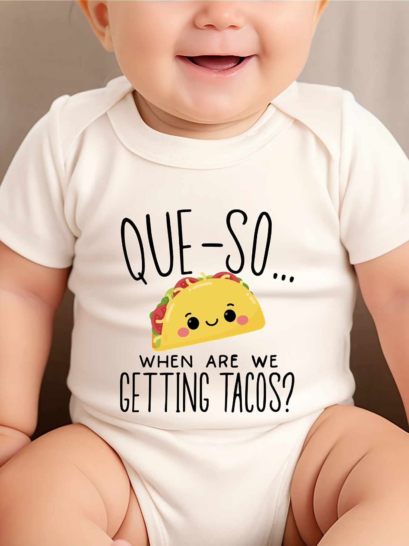 getting tacos comfortable short sleeve baby Temu