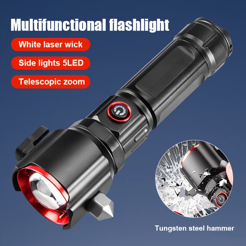LAMPE DE POCHE projecteur puissante 1500M Portable YD-9000LED , lampe  torche Rechargeable, forte lumière, étanche, lumière d'urgence