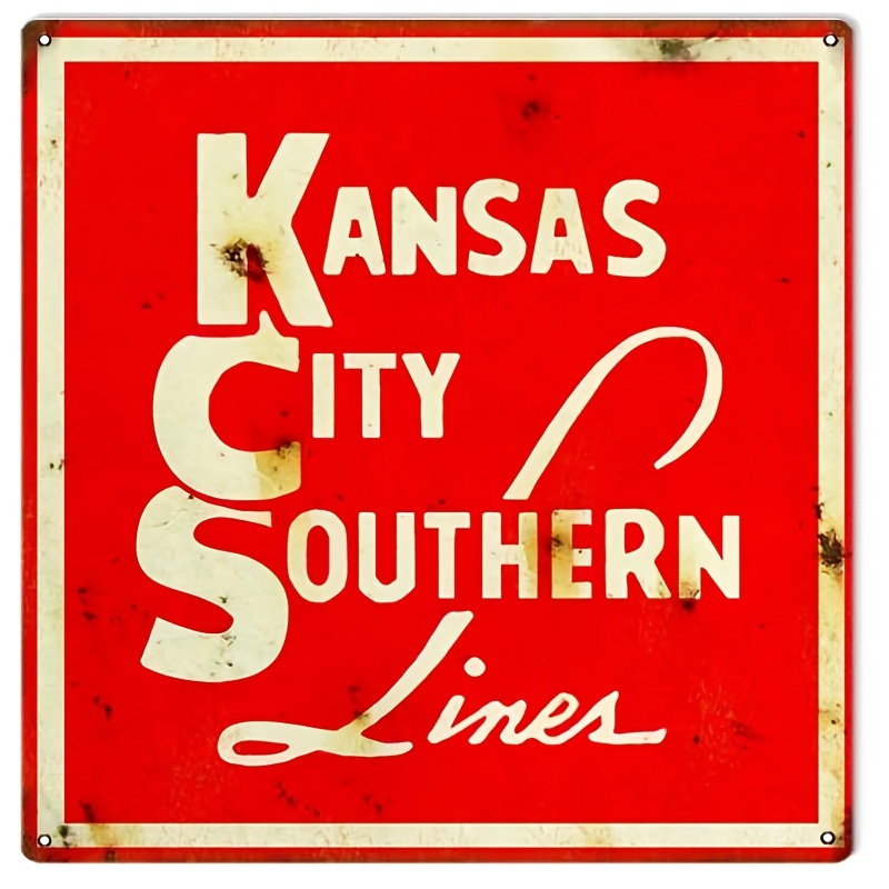 

1pc Classic Southern Lines Railroad Aluminum Sign, Wall Hanging, Multipurpose, No Electricity Needed, Weather-resistant, Dust-proof, Waterproof