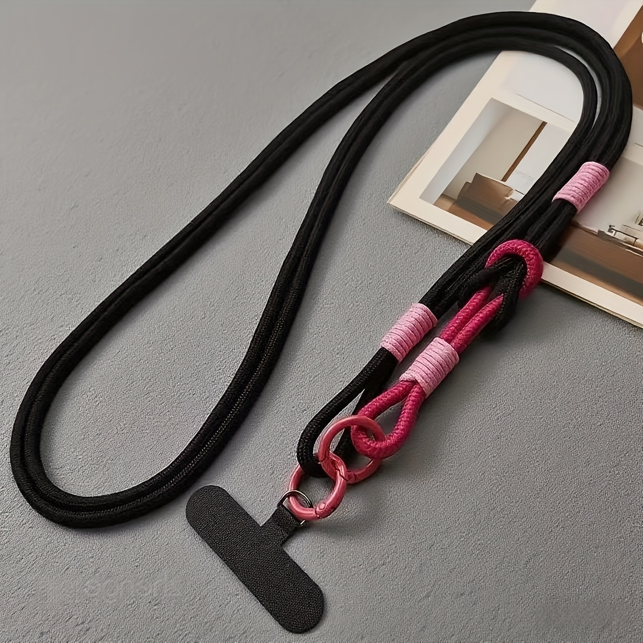 E-shop Ein vielseitiges, abnehmbares Crossbody-Handy-Lanyard, geeignet für Schulter- oder Handheld-Nutzung, Unisex-Langarmband für Outdoor-Aktivitäten,