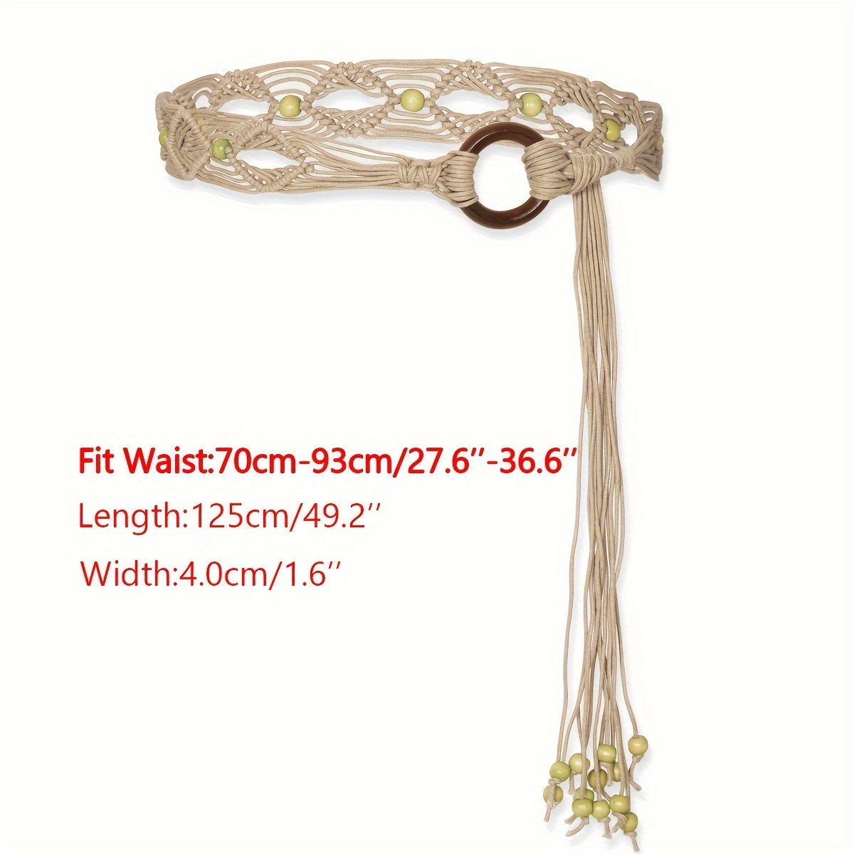 spring summer fashion multi color bohemian style braided  display picture 3