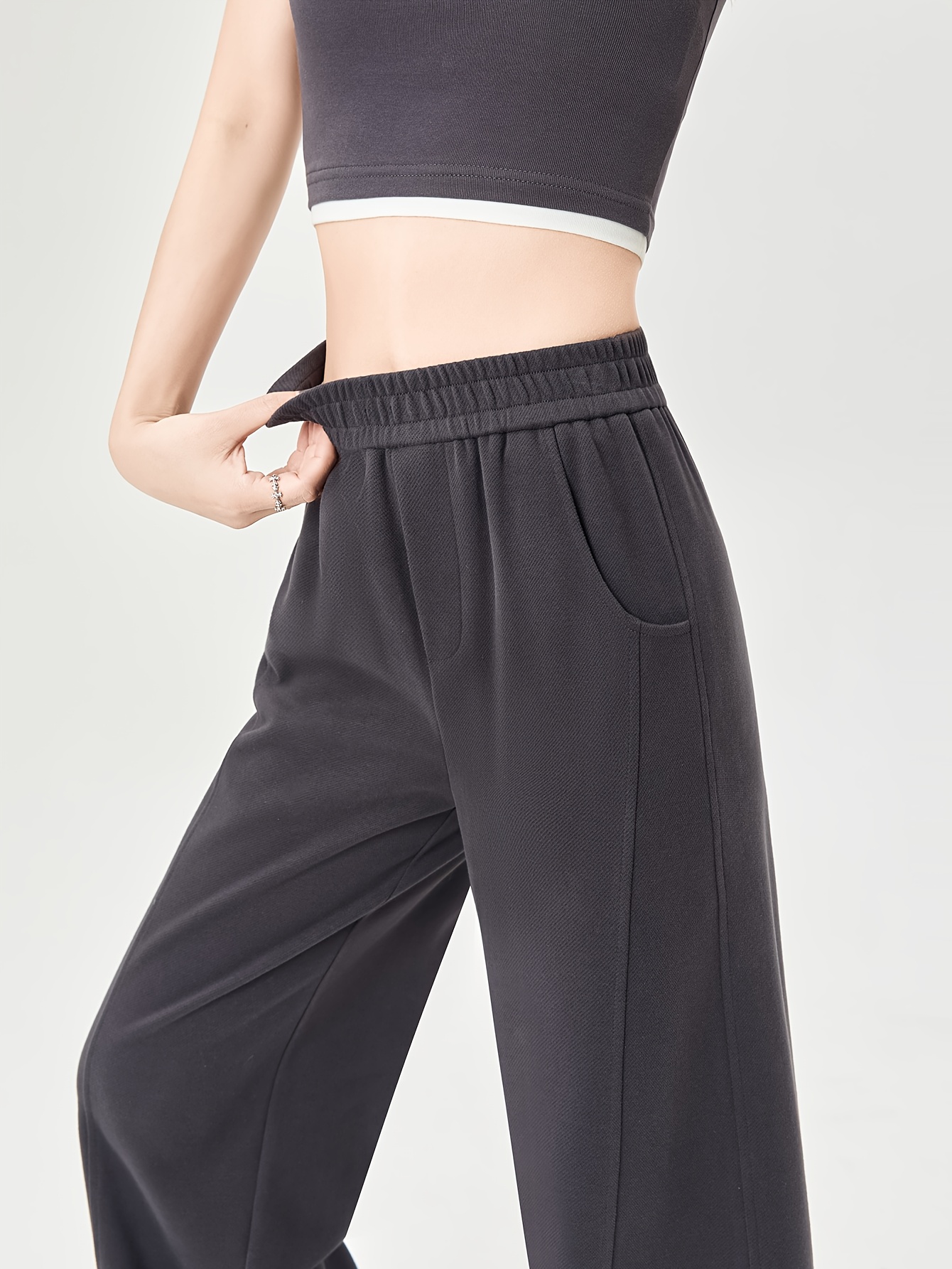 high waisted dress yoga pants Wide Leg Women SCRRMZO Women's Dress Pants – Wide Leg Dress Pants With Pockets, Casual Business Office 2025 bfcm-30