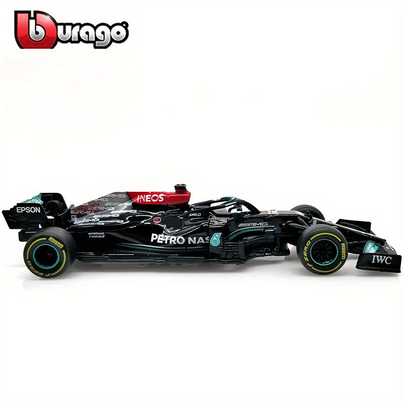 

Burago 1:43 F1 2021 Mercedes W12 #44 And#77 Car Model Miniature Gift Boy Toy