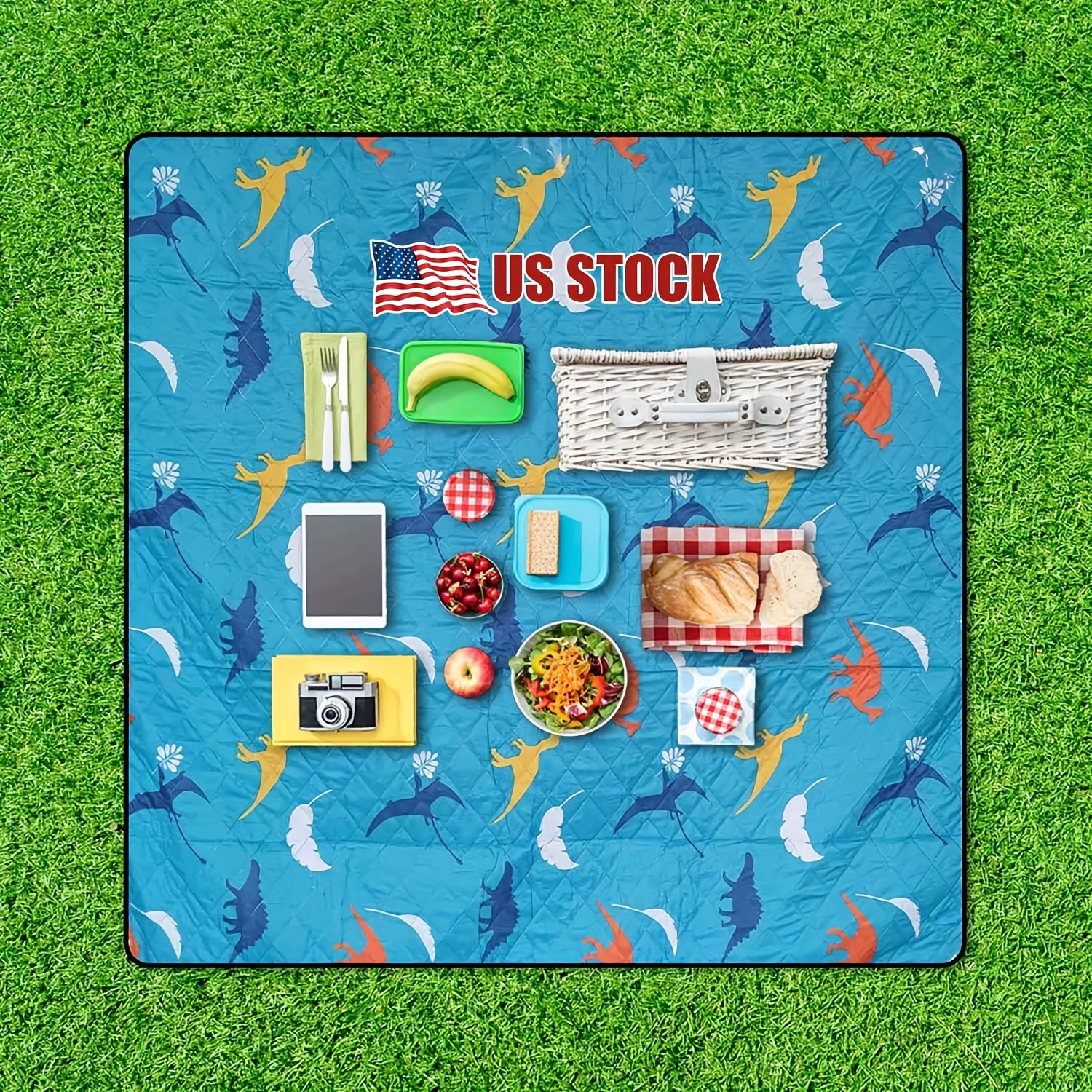 

Waterproof Picnic Blanket Sandproof Extra Large Outdoor Blanket Folding Beach