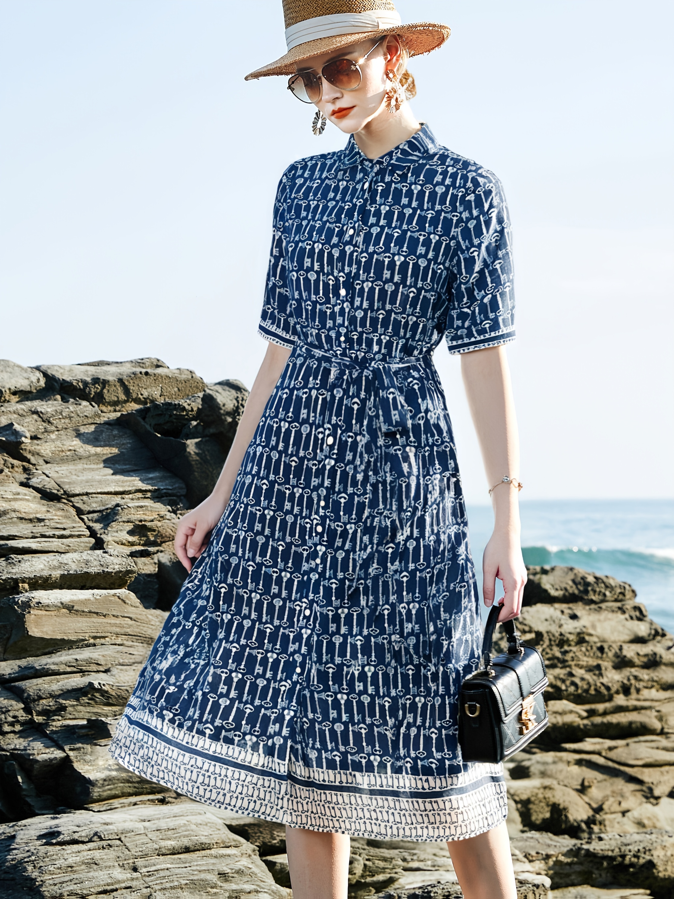 summer womens dress 2026 new middle