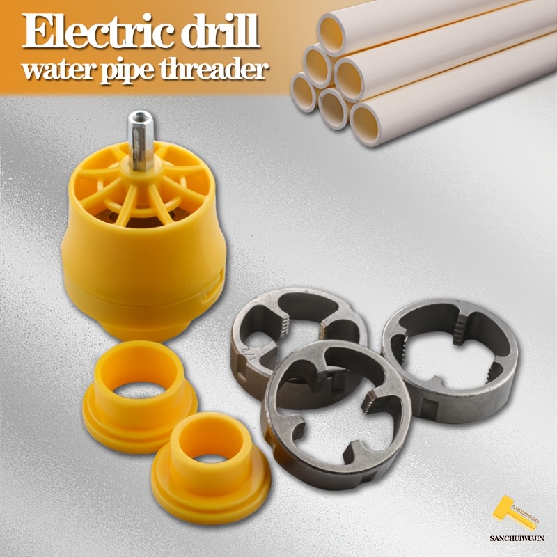 

7pcs Manual Set - Threading Plastic Thread , , Removable , Shockproof - Metal & Plastic For Pvc Pipes, For 's Day, Halloween,