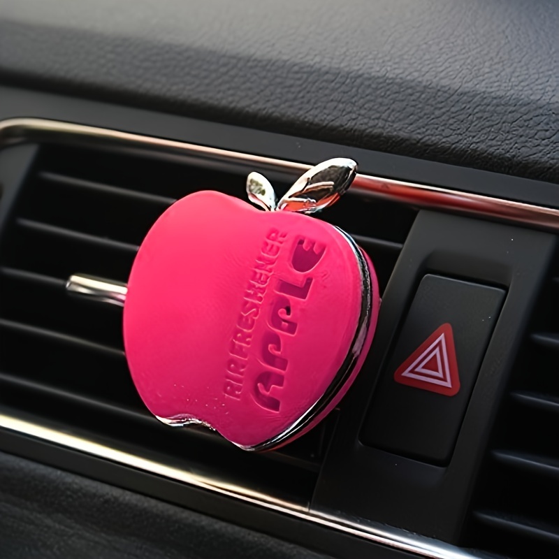 

1 Pink -shaped Car Air Freshener With Floral Scent - Decorative Vent , Includes Fragrance Insert, Ideal For Vehicle Interior Accessories, Vehicle Interior Scent| Shaped Design| Air Freshener