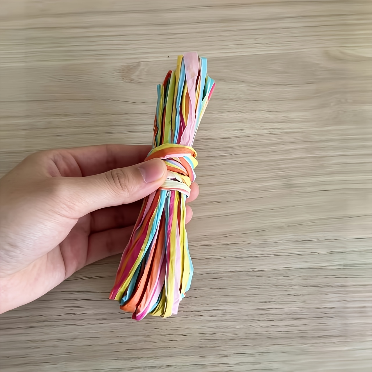 TEMU 5 (196.8In) di Nastro di Raffia Colorata, per Confezioni Regalo, per Imballaggi Regalo, Composizioni , Decorazioni Nuziali e Decorazioni per