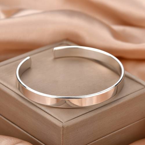 New exquisite fashion temperament retro simple open flat bracelet