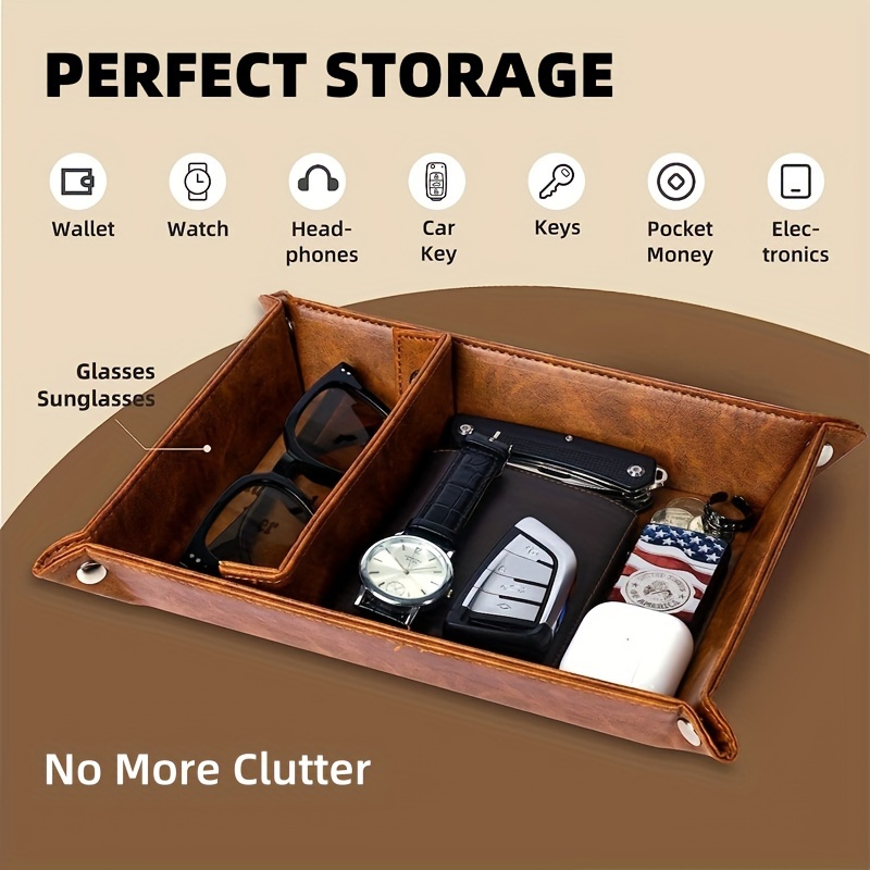 

1pc - , -use Organizer For Watches, , , , Phones, & , , For Desktop Organization / , For 's Day & Use