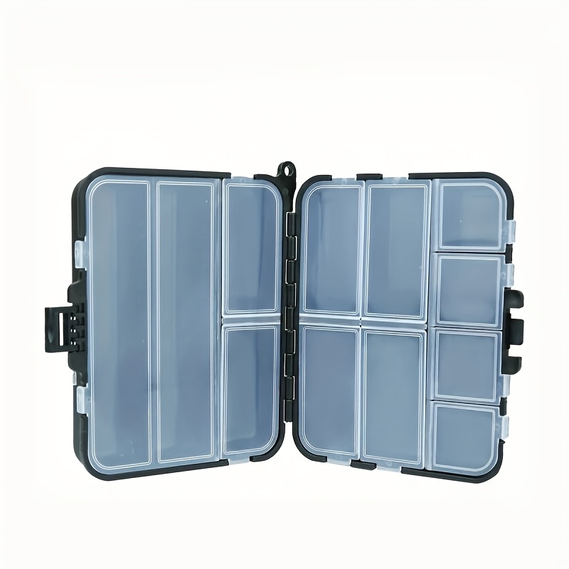 

1pc Multi-compartment Storage Box, Portable Fishing Tackle Box, Fishing Accessory Organizer