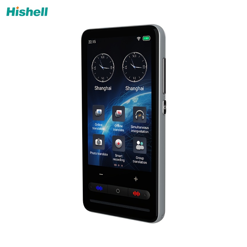 Image of Language Translator Device, 2 Way Real-time Voice Translation, Support 138 Languages, Accurate Offline & Recording Photo Translator With 4" Hd Inch Touch Screen For Travel Business & Study