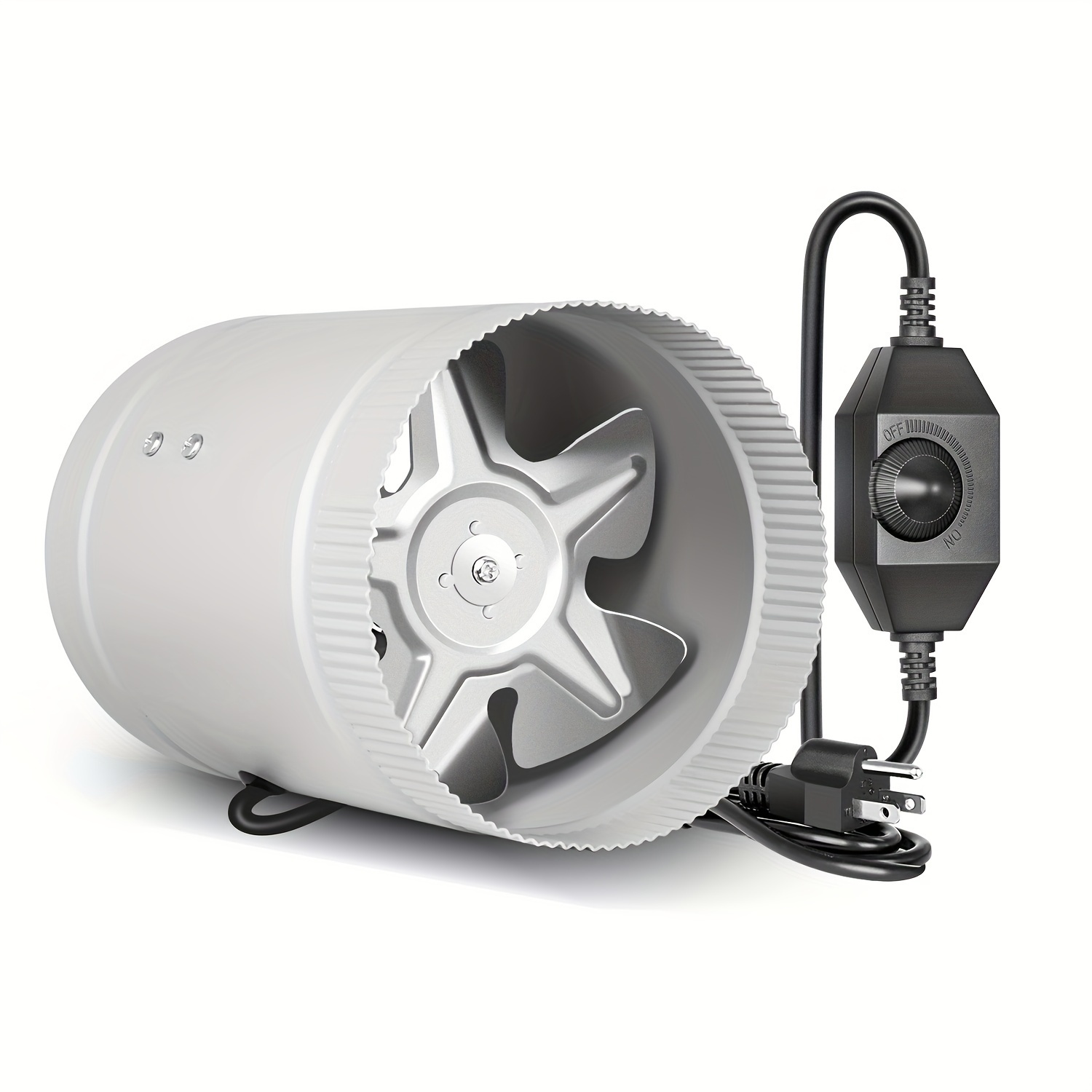 

Ipower Inline Fan Duct Exhaust Booster, Optional, Suitable For Multiple , As Basements, Flower Rooms, Bathrooms And Restaurants