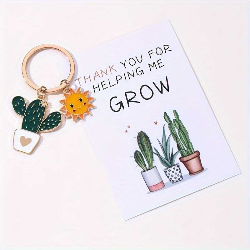 1pc Cactus Sun Theme Card Series