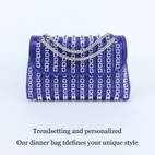 colorful clutch bag for women luxury chain shoulder bag shiny glitter handbag purse for party prom banquet evening