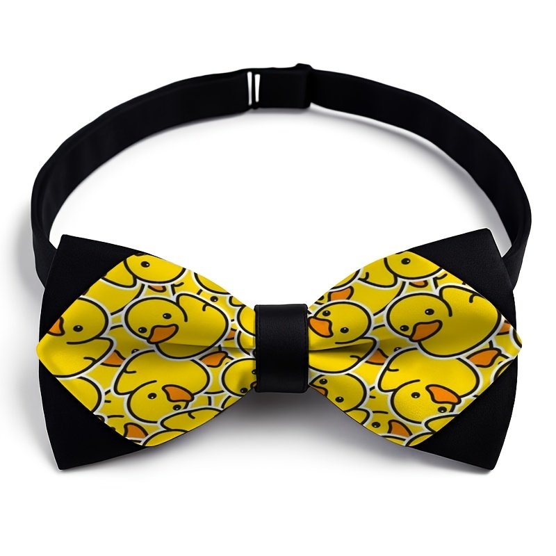 TEMU 1 pieza, Pajarita con estampado de , accesorio de moda para hombre adecuado para festivas, cenas formales, citas, al , , entrevistas y ocasiones
